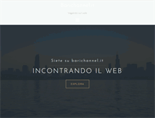 Tablet Screenshot of barichannel.it